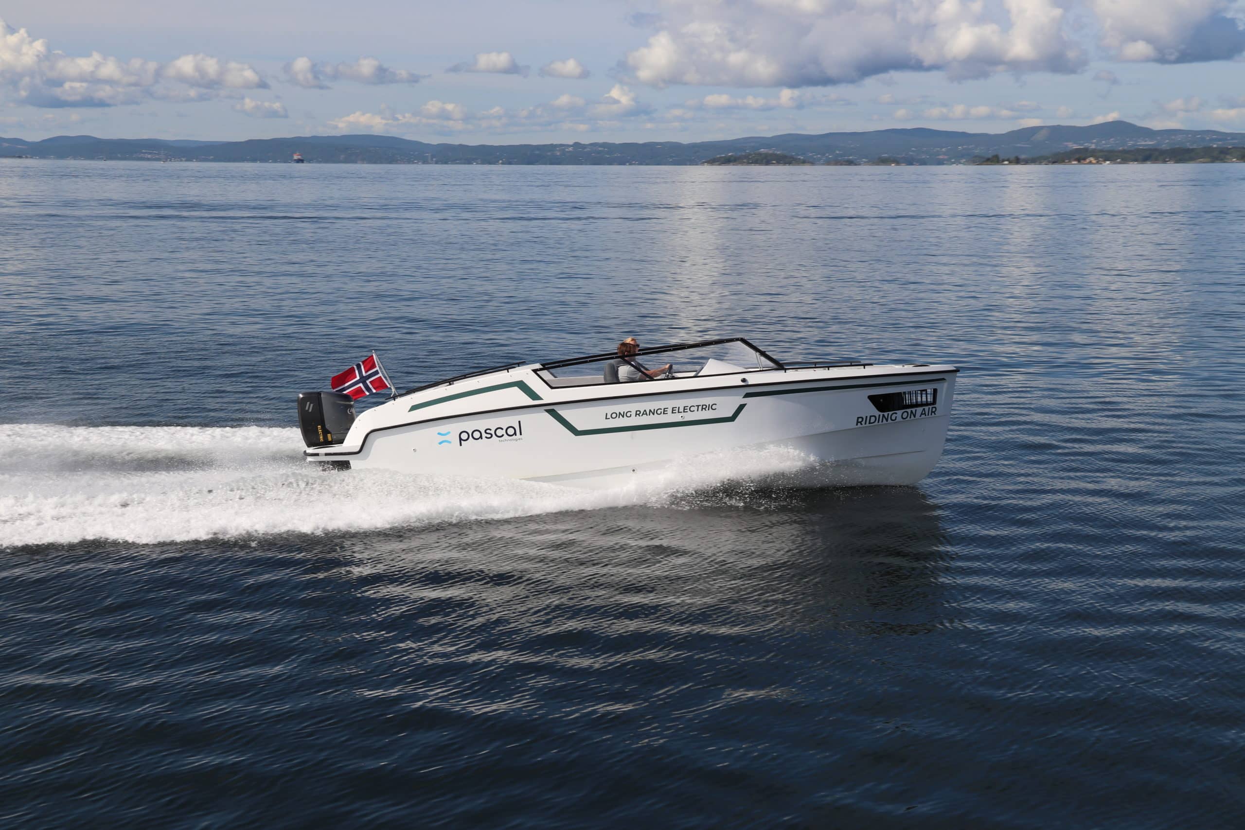 Prototype of one of Pascal Technology´s boats.
